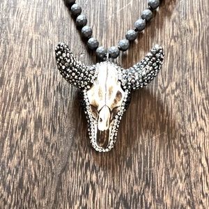 Bull Skull Necklace